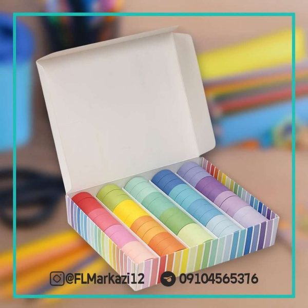 چسب کاغذی پاستلی