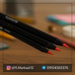 مداد قرمز ووک بدنه زغالی