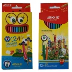 مداد رنگی 1+12 رنگ  آریا