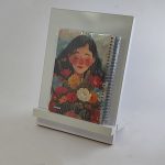 دفترچه جلد سخت طرحدار  سایز ۱/۸